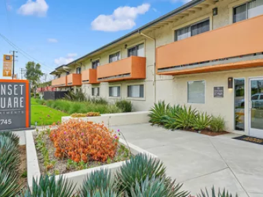 Sunset Square, a 140-unit multifamily property located in West Covina, CA